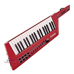Alesis Vortex Wireless 2 USB MIDI Keytar Controller (Red)